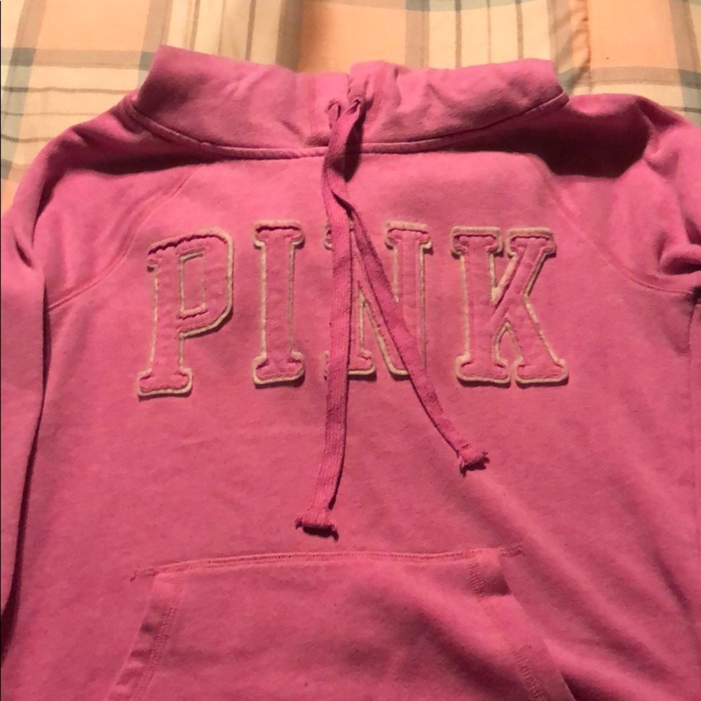 Pink hoodie